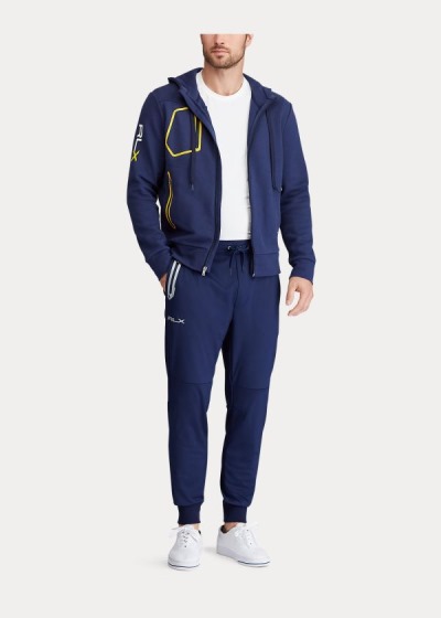 Joggers Ralph Lauren Hombre Azul Marino - Tech Jersey - OVXET5801